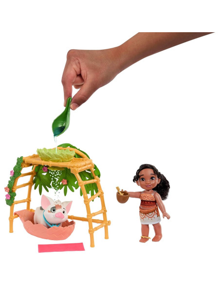 Juego de Diversión en la Bañera Mattel Moana 2 Simea y Pua