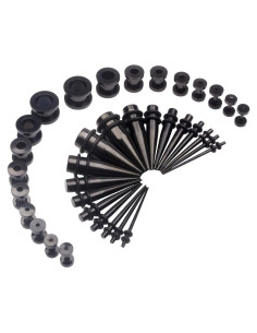 Kit de Estiramiento de Orejas 36 Piezas CABBE KALLO Acero Inoxidable