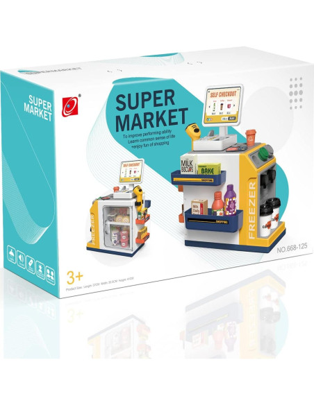 Juego de Caja Registradora POFJOEQ 48PCS para Niños