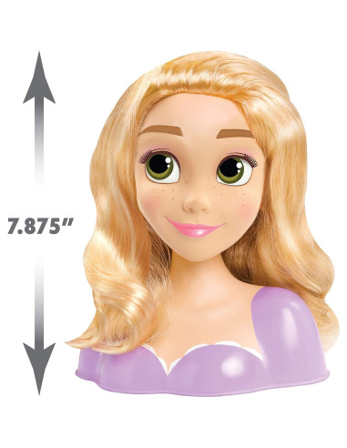 Cabeza de Estilización Rapunzel Just Play 10 Piezas 3+