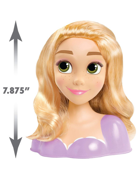 Cabeza de Estilización Rapunzel Just Play 10 Piezas 3+