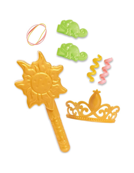 Cabeza de Estilización Rapunzel Just Play 10 Piezas 3+