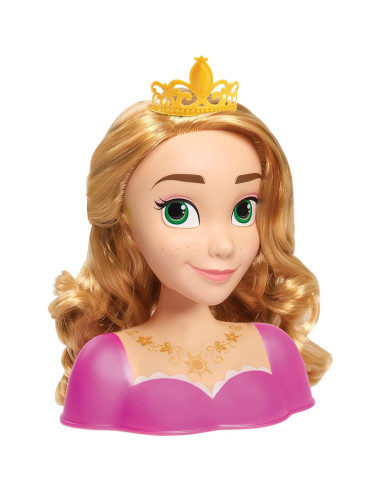 Cabeza de Estilización Rapunzel Just Play 10 Piezas 3+
