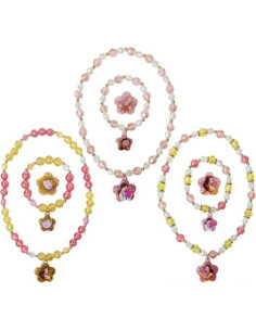 Conjunto de Joyería Disney Belle LUV HER 9 Piezas para Niñas 2