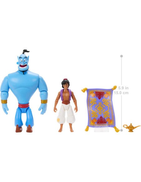 Paquete de Cuentacuentos Disney Aladino 3 Figuras 10 cm Paquete de Cuentacuentos Disney Aladino 3 Figuras 10 cm