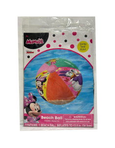 Pelota de Playa Disney Minnie Mouse 34.3 cm Multicolor 2