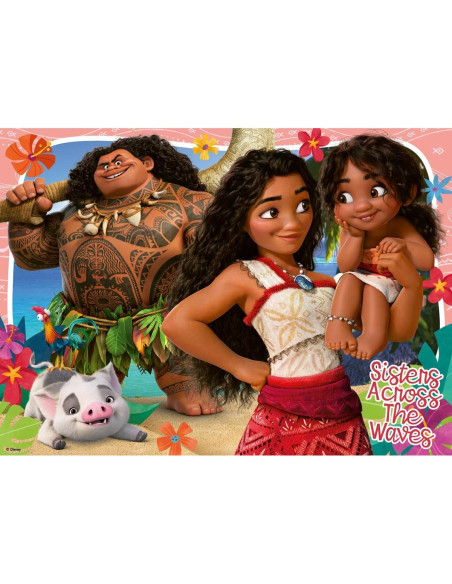 Rompecabezas Ravensburger Moana 2 - 4x100 Piezas 36x26 cm