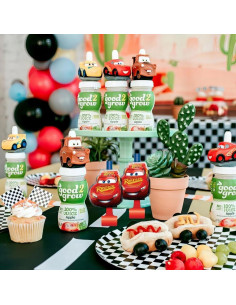 Blowouts de Fiesta Disney Cars 3 - Paquete de 8 - Coloridos y Resistentes 2