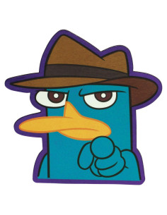 Imán decorativo Disney Agente P 10.16 cm multicolor