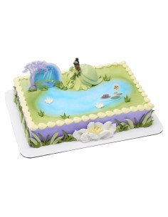 Adorno de Pastel DecoSet Princesa Disney Tiana 3 Piezas