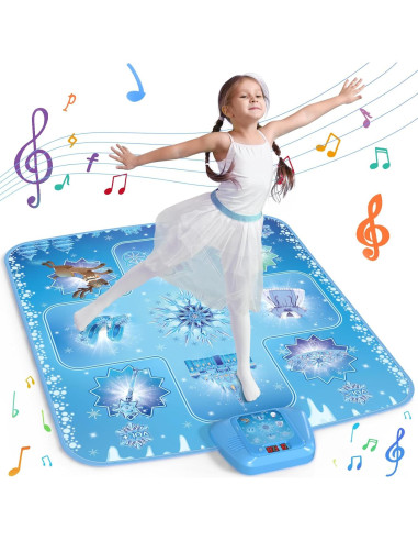 Alfombra de Baile Electrónica GirlsHome - Frozen 101,6x86,4cm