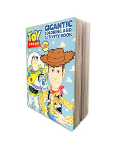 Conjunto de Libros para Colorear Disney Pixar - 4 Títulos + Stickers 2