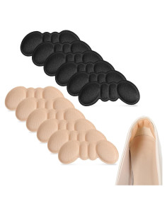 12 Almohadillas Antideslizantes para Talones Yuanchu 9.5x3.8cm