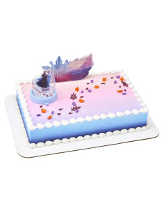 DecoSet Disney Frozen 2 - Adorno de Tarta Elsa y Anna