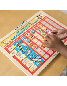 Tabla Magnética de Responsabilidad Melissa & Doug 90 Imanes 39.37x29.21cm 2