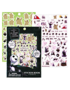 Libro de Pegatinas Disney Pesadilla Antes de Navidad 300 Piezas