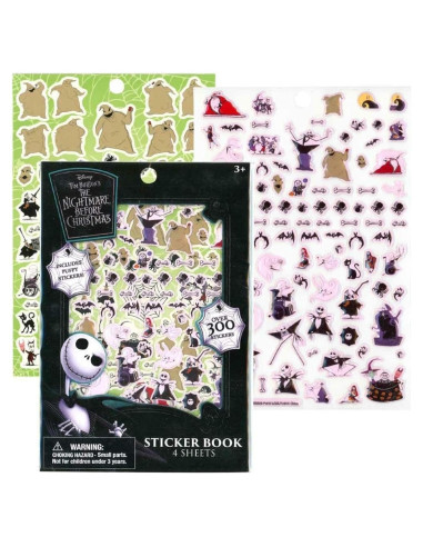 Libro de Pegatinas Disney Pesadilla Antes de Navidad 300 Piezas