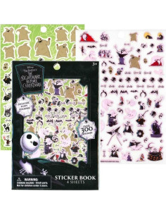 Libro de Pegatinas Disney Pesadilla Antes de Navidad 300 Piezas 2