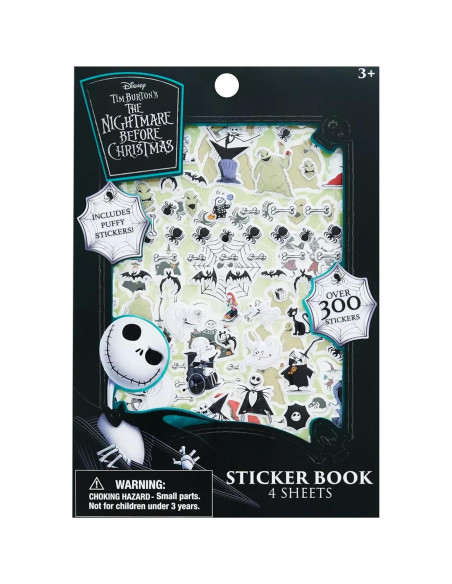 Libro de Pegatinas Disney Pesadilla Antes de Navidad 300 Piezas