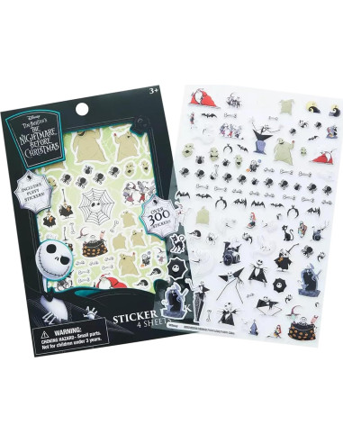 Libro de Pegatinas Disney Pesadilla Antes de Navidad 300 Piezas
