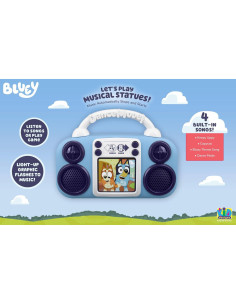 Reproductor de Música Bluey eKids para Niños con 4 Canciones 2