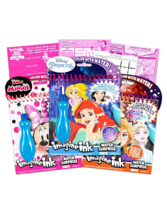 Conjunto de Pintura con Agua Disney - 3 Libros Deluxe para Niños