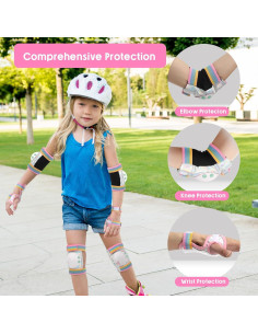 Set de Rodilleras, Coderas y Muñequera Adicop para Niños 2