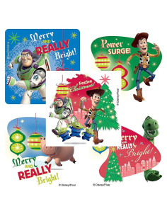 Pegatinas de Navidad Disney Toy Story 3 SmileMakers - 100 Piezas