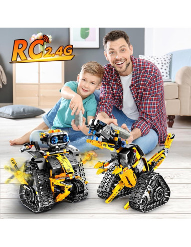 Set de Construcción Robot 5-en-1 INSOON Control Remoto
