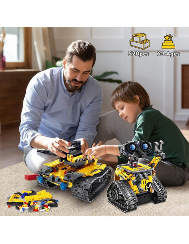Set de Construcción Robot 5-en-1 INSOON Control Remoto