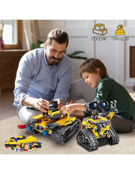 Set de Construcción Robot 5-en-1 INSOON Control Remoto