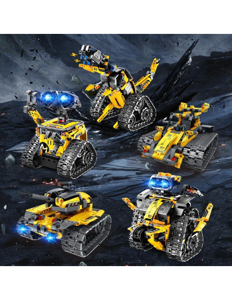 Set de Construcción Robot 5-en-1 INSOON Control Remoto