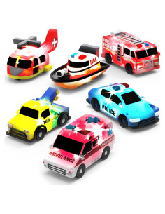 Juguetes de Baño Iluminados Tub Works - Paquete de 6