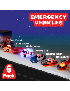 Juguetes de Baño Iluminados Tub Works - Paquete de 6 2