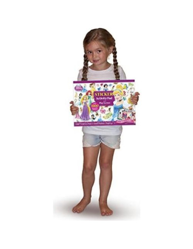 Almohadilla de Actividad de Pegatinas Bendon Princesa Disney
