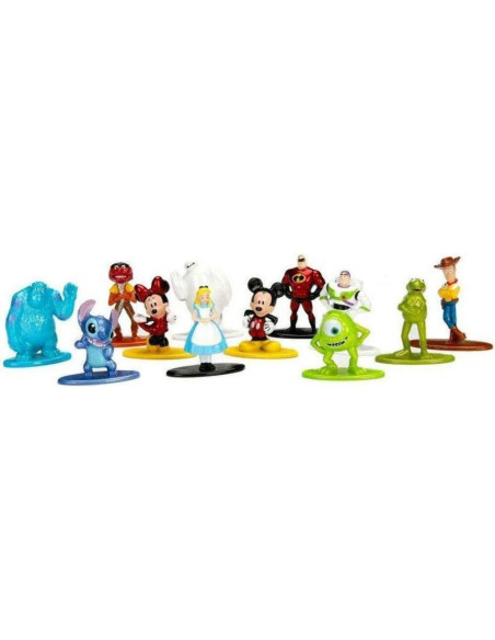 Figuras Miniatura de Metal Fundido Jada Disney - Paquete de 10 Figuras Miniatura de Metal Fundido Jada Disney - Paquete de 10