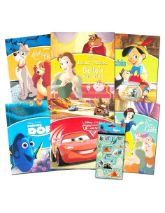 Cuentos de Buenas Noches Disney - Paquete 6 Libros para Niños