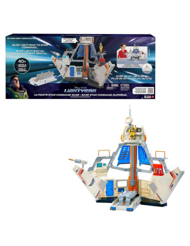 Juego Base de Comando Estelar Ultimate Mattel Buzz Lightyear