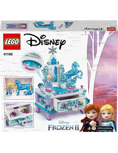 LEGO Disney Frozen II Caja de Joyería de Elsa 41168 300 Piezas