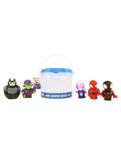 Set de Juguetes de Baño Spidey & Friends 6 Piezas