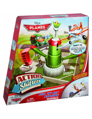 Juego de Acción Disney Planes Mattel con Escuela de Vuelo