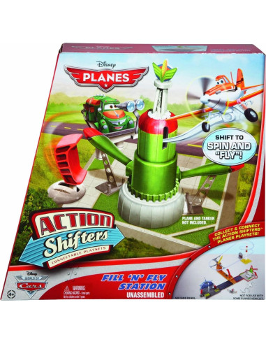 Juego de Acción Disney Planes Mattel con Escuela de Vuelo