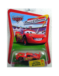Vehículo de Acción Pixar Cars McQueen 1:55 Mattel 2
