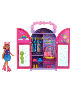 Muñeca Chelsea Barbie con armario y 15 accesorios - Mattel