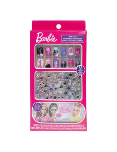 Set de Uñas Postizas Barbie Townley Girl 66 Piezas No Tóxico