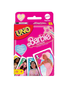 Juego de Cartas UNO Barbie La Película Mattel 2-10 Jugadores