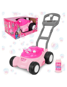 Cortacésped de Burbuja Barbie para Niños 1.42 kg, Juguete Sin Pilas