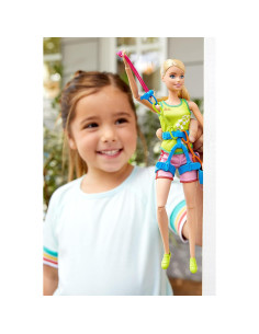 Muñeca Barbie Juegos Olímpicos Tokio 2020 Escaladora Deportiva 2