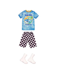 Modas de Barbie Ken - Atuendo Playa Mattel HJT23