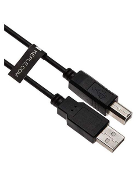 Cable USB B 3m Keple para Controladores MIDI y Teclados